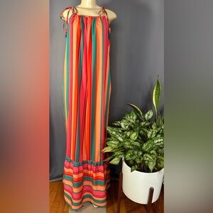 BOOHOO TALL Striped Maxi Dress